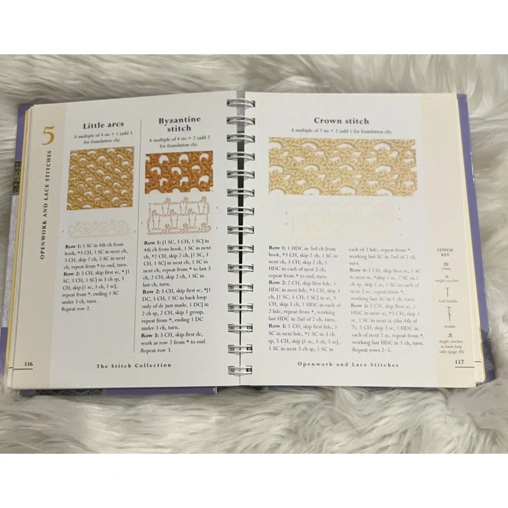 Crochet‎ Stitch Bible The Essential Illustrated Reference Stitches Betty Barnden